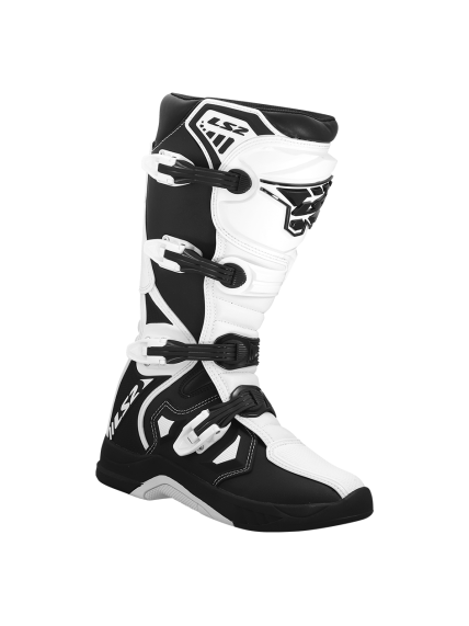 LS2 RAPTOR MAN BOOTS BLACK WHITE 8 LS2 RAPTOR MAN BOOTS BLACK WHITE 8