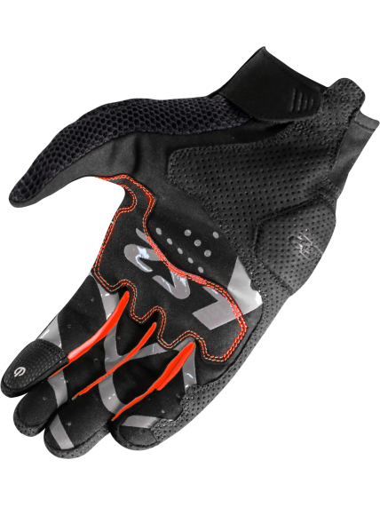 LS2 RAY II MAN GLOVES BLACK RED 1 LS2 RAY II MAN GLOVES BLACK RED 1