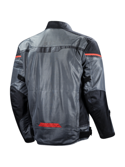 LS2 RIVA MAN JACKET BLACK DARK GREY RED 1 LS2 RIVA MAN JACKET BLACK DARK GREY RED 1
