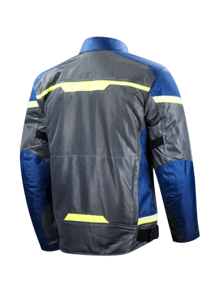 LS2 RIVA MAN JACKET BLUE DARK GREY H-V YELLOW 1 LS2 RIVA MAN JACKET BLUE DARK GREY H-V YELLOW 1