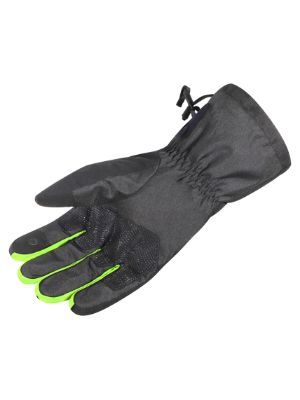 LS2 THERMORAIN GLOVES BLACK H-V YELLOW 1 LS2 THERMORAIN GLOVES BLACK H-V YELLOW 1