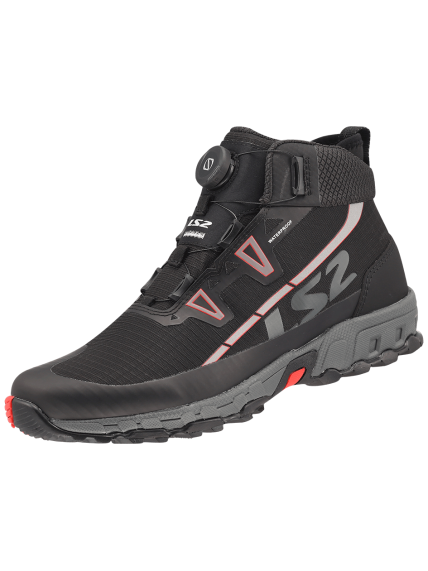LS2 TREKKER MAN BOOTS WP BLACK LS2 TREKKER MAN BOOTS WP BLACK