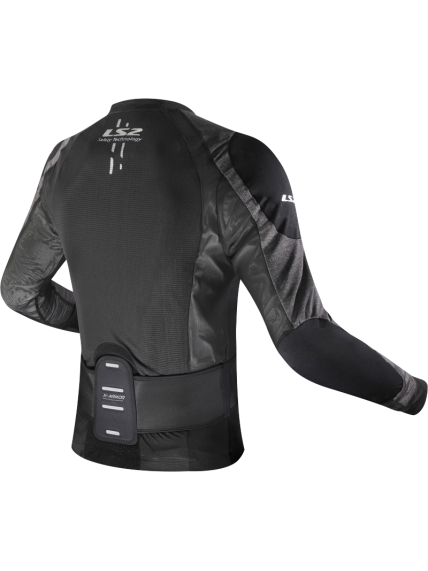 LS2 X-ARMOR MAN JACKET BLACK SILVER 1 LS2 X-ARMOR MAN JACKET BLACK SILVER 1