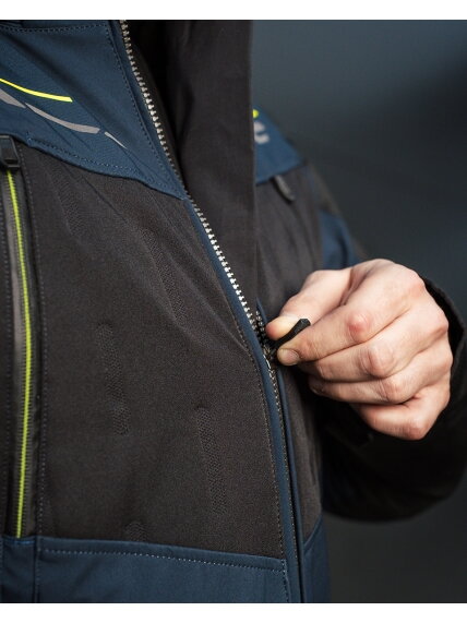 LS2 ZIRCONIUM MAN JACKET BLUE BLACK H-V YELLOW 2 LS2 ZIRCONIUM MAN JACKET BLUE BLACK H-V YELLOW 2