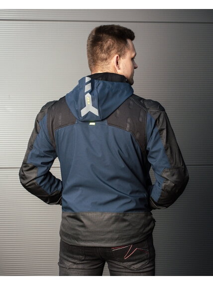 LS2 ZIRCONIUM MAN JACKET BLUE BLACK H-V YELLOW 8 LS2 ZIRCONIUM MAN JACKET BLUE BLACK H-V YELLOW 8