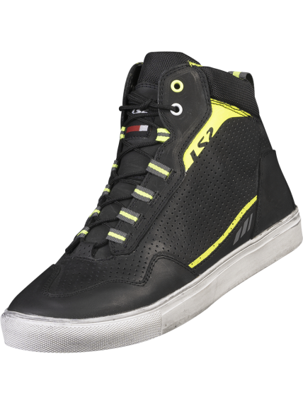 LS2 ZOE LADY BOOTS BLACK H-V YELLOW LS2 ZOE LADY BOOTS BLACK H-V YELLOW