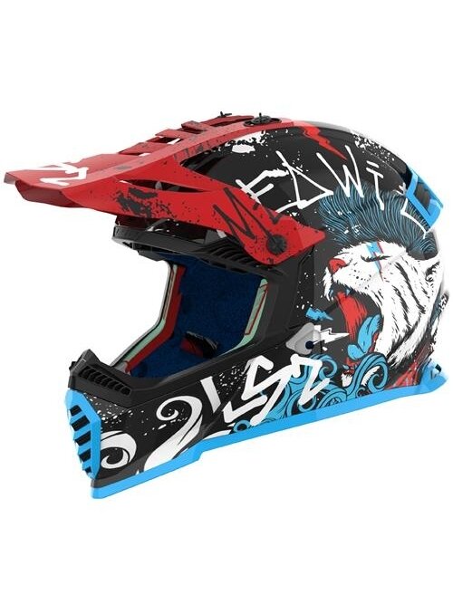 LS2 MX437 FAST EVO MINI II STARMAW BLACK-06