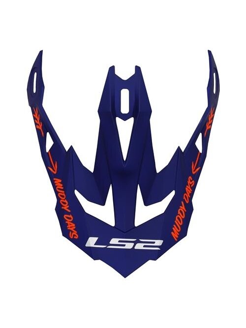 LS2 MX700 PEAK CARGO BLUE FLUO ORANGE LS2 MX700 PEAK CARGO BLUE FLUO ORANGE