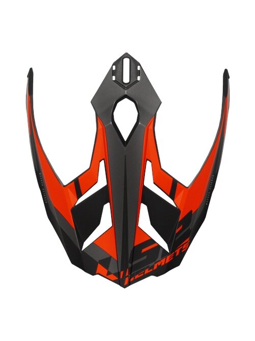 LS2 MX701 PEAK ALTER MATT BLACK FL. ORANGE