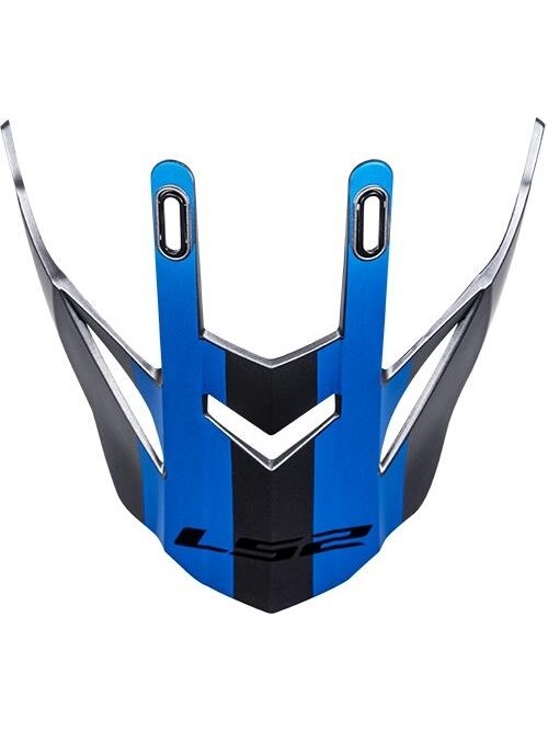 LS2 PEAK MX436 QUARTERBACK MATT TITANIUM BLUE