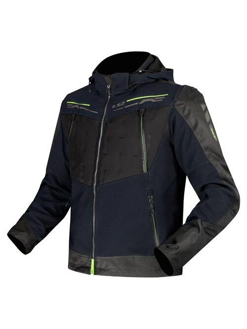 LS2 ZIRCONIUM MAN JACKET BLUE BLACK H-V YELLOW LS2 ZIRCONIUM MAN JACKET BLUE BLACK H-V YELLOW