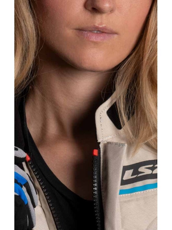 LS2 ENDURANCE LADY JACKET SAND BLACK BLUE 3