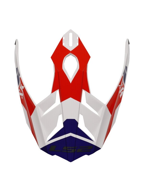 LS2 MX701 PEAK ATLANTIS G.WHITE RED BLUE