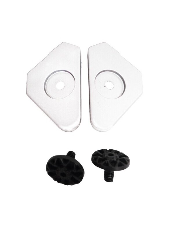 LS2 MX702 PLATE RATCHET SOLID WHITE+SCREWS LS2 MX702 PLATE RATCHET SOLID WHITE+SCREWS