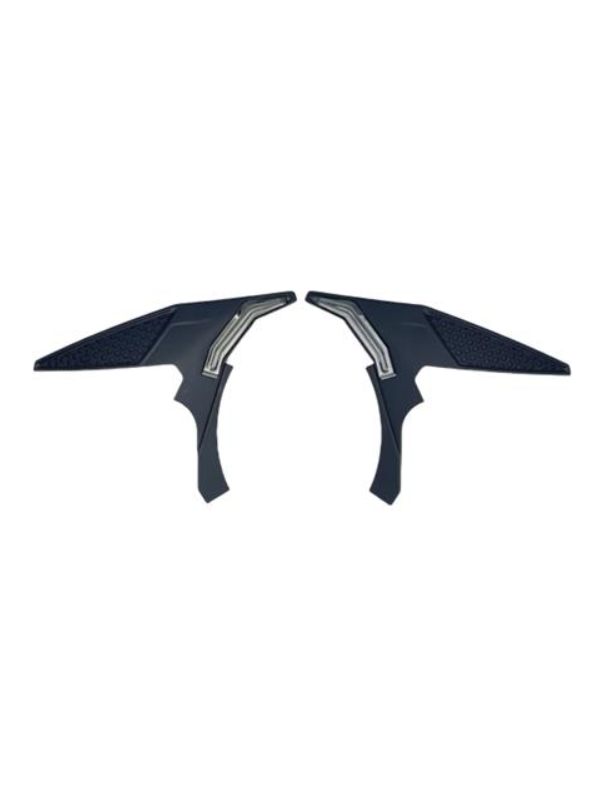 LS2 FF901 PLATE RATCHET MATT BLACK