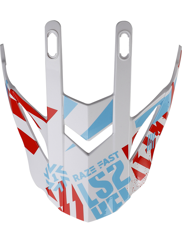 LS2 MX437 EVO PEAK FUNKY RED WHITE LS2 MX437 EVO PEAK FUNKY RED WHITE