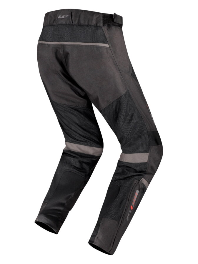 LS2 COMO AIR LADY PANT BLACK DARK GREY 1