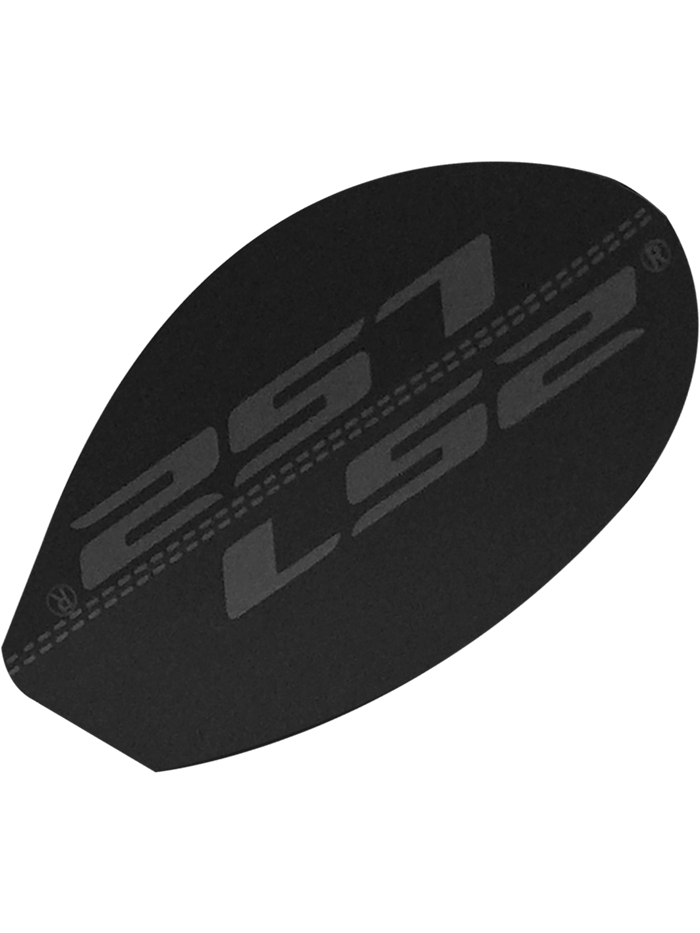 LS2 PLATE ALUMINUM CHIN BAR FF399 MATT BLACK LS2 PLATE ALUMINUM CHIN BAR FF399 MATT BLACK