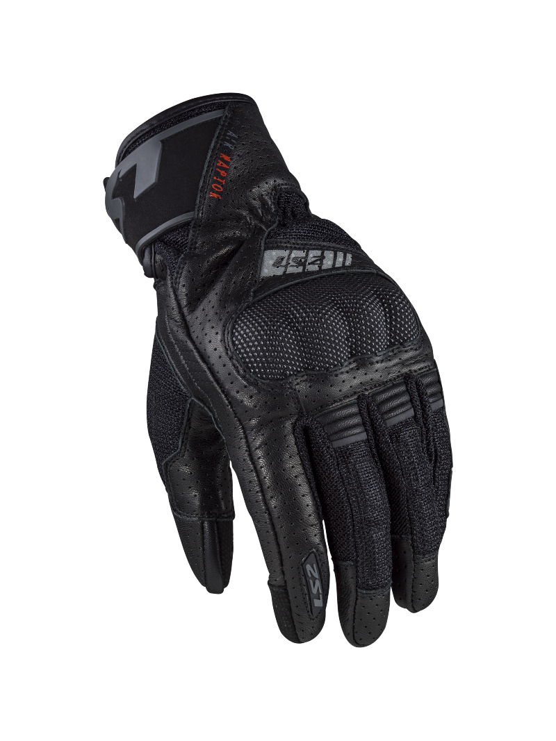 LS2 AIR RAPTOR MAN GLOVES BLACK LS2 AIR RAPTOR MAN GLOVES BLACK