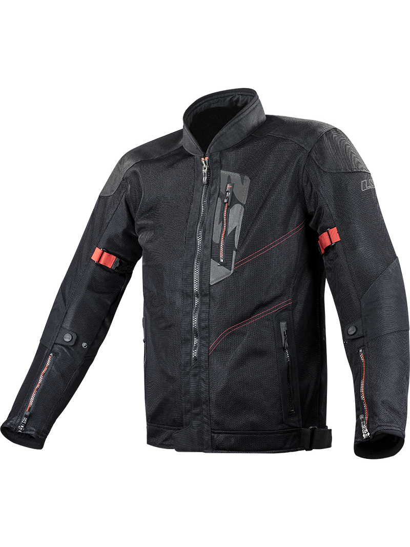 LS2 ALBA MAN JACKET BLACK LS2 ALBA MAN JACKET BLACK