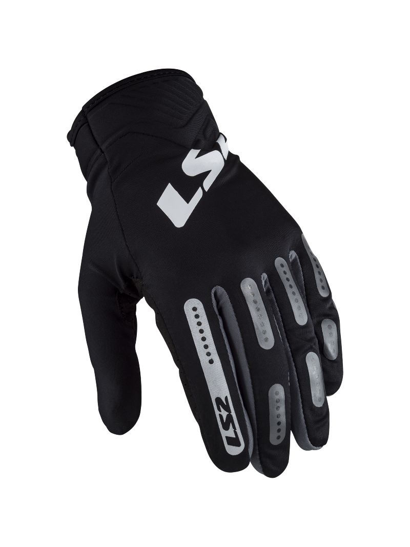 LS2 BEND MAN GLOVES BLACK GREY