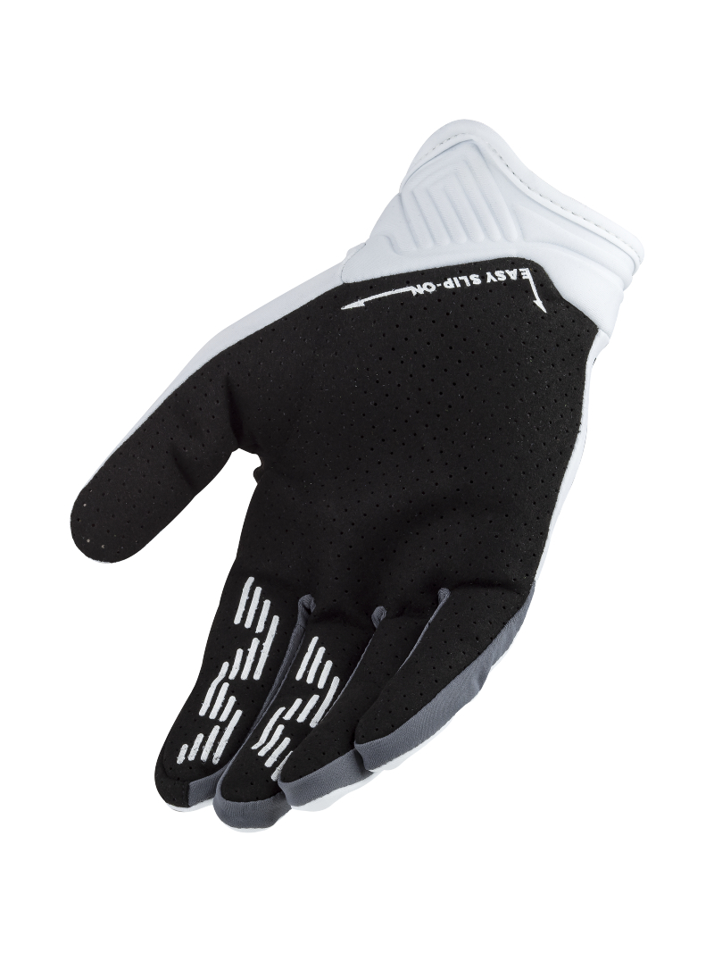 LS2 BEND MAN GLOVES WHITE GREY 1 LS2 BEND MAN GLOVES WHITE GREY 1