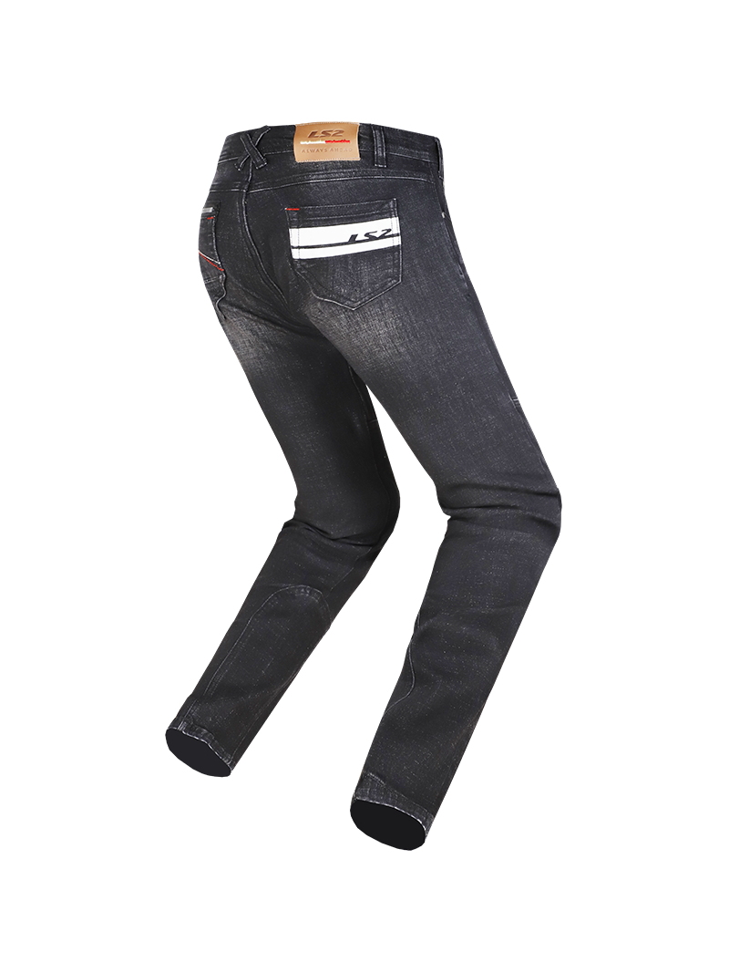 LS2 DAKOTA LADY JEANS BLACK 2 LS2 DAKOTA LADY JEANS BLACK 2