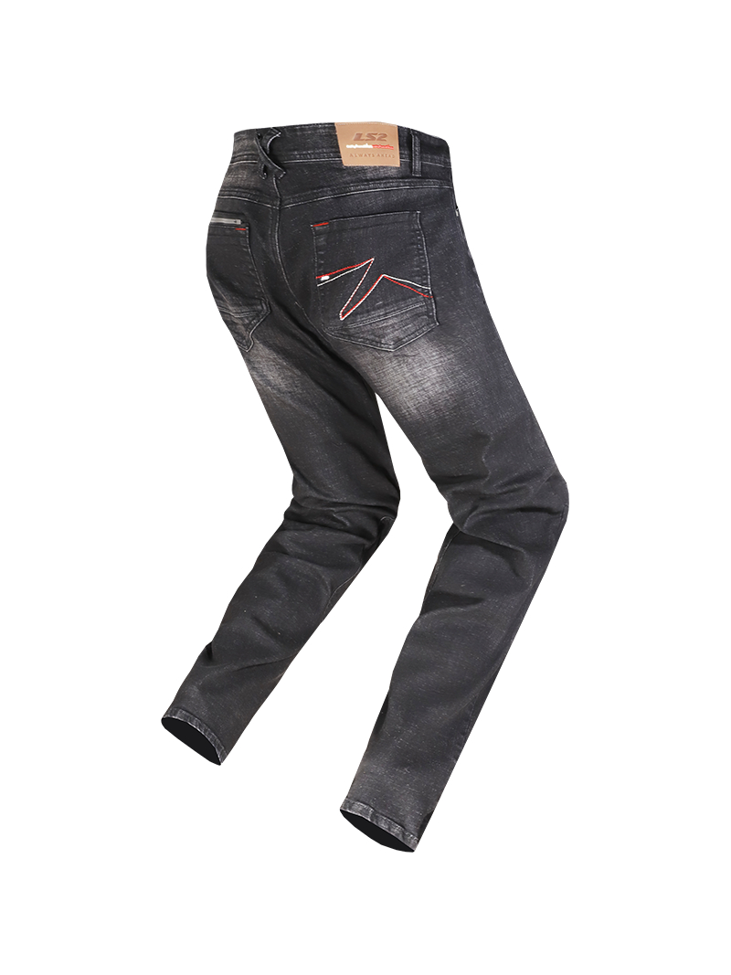 LS2 DAKOTA MAN JEANS BLACK 2