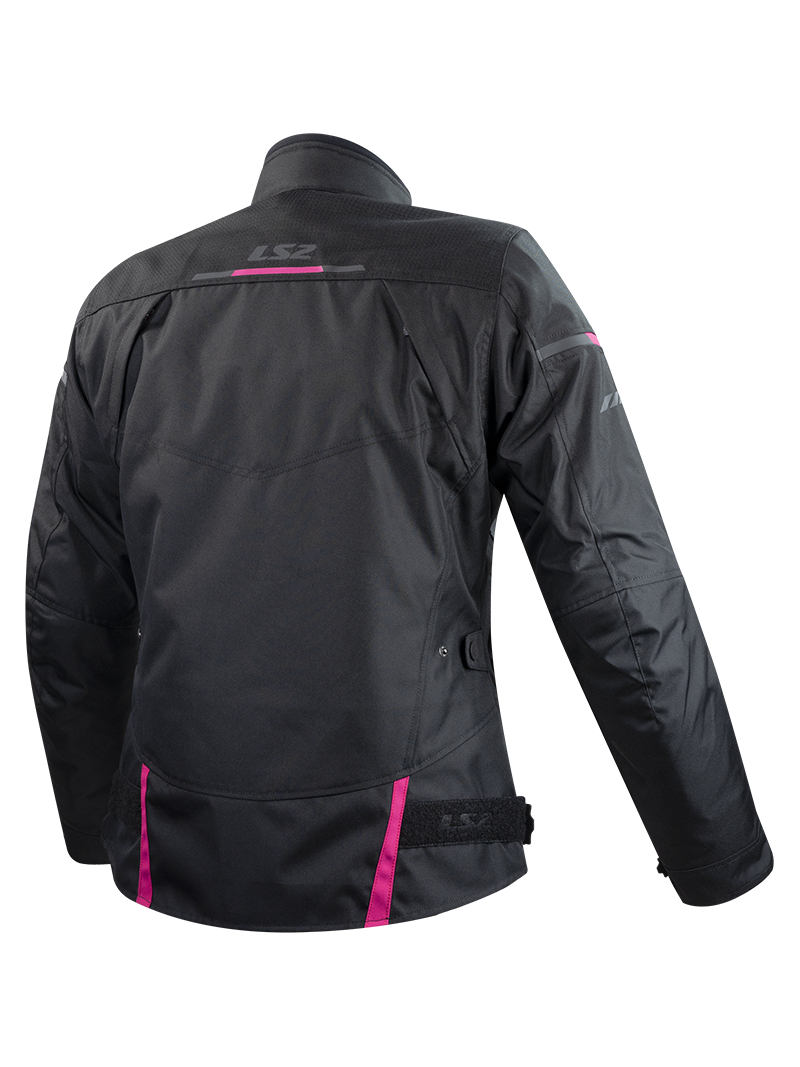 LS2 ENDURANCE LADY JACKET BLACK PINK 1