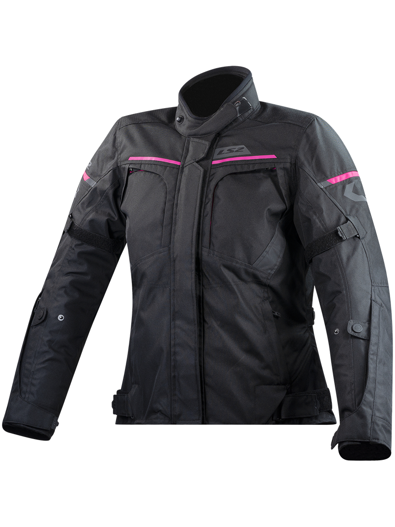 LS2 ENDURANCE LADY JACKET BLACK PINK LS2 ENDURANCE LADY JACKET BLACK PINK