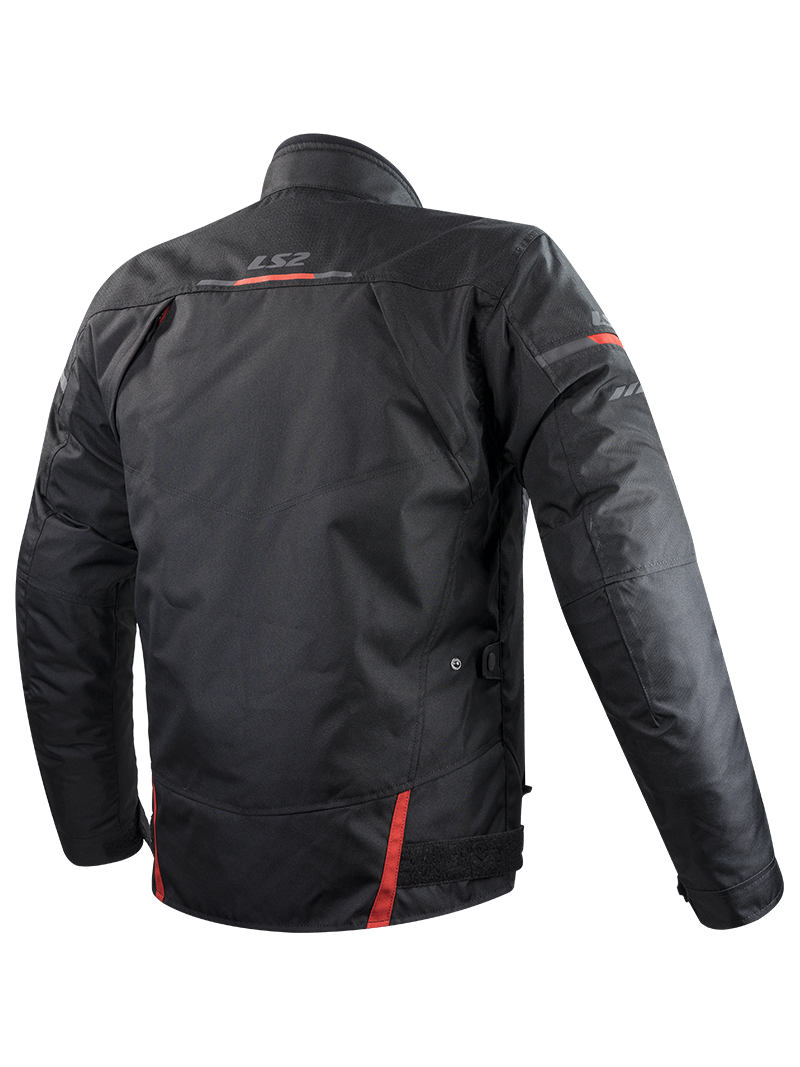 LS2 ENDURANCE MAN JACKET BLACK RED 1 LS2 ENDURANCE MAN JACKET BLACK RED 1