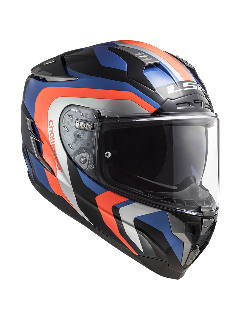 LS2 FF327 CHALLENGER GALACTIC GL.BLUE FL.ORANGE 6 LS2 FF327 CHALLENGER GALACTIC GL.BLUE FL.ORANGE 6
