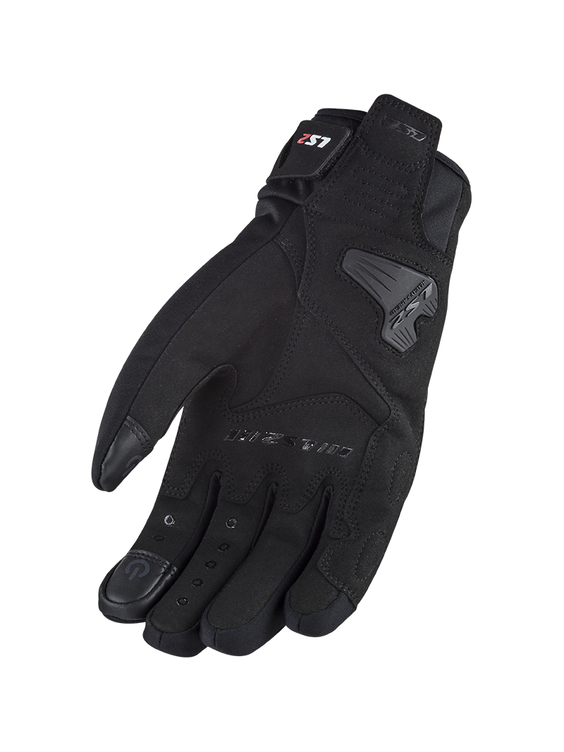 LS2 JET 2 MAN GLOVES BLACK 1 LS2 JET 2 MAN GLOVES BLACK 1