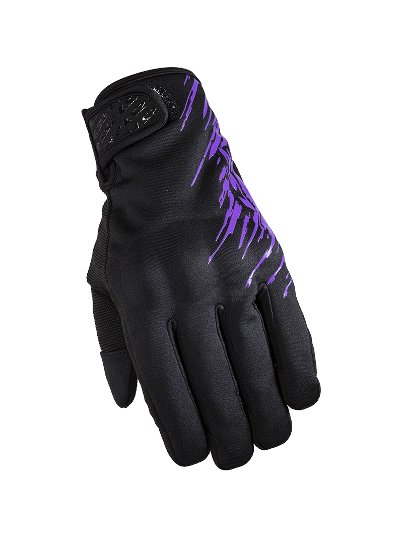 LS2 JET LADY GLOVES PURPLE LS2 JET LADY GLOVES PURPLE