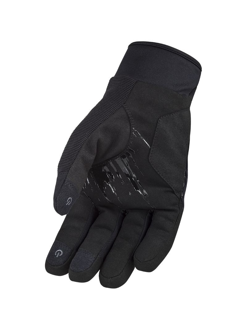 LS2 JET MAN GLOVES BLACK 1