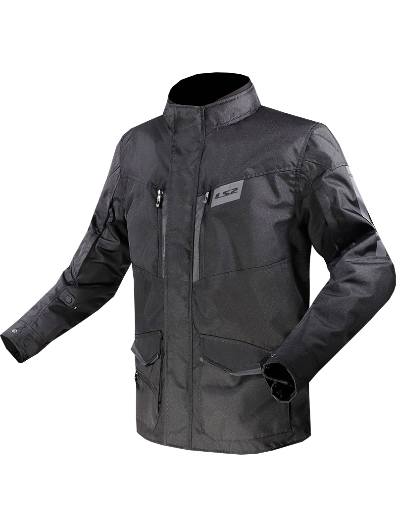 LS2 METROPOLIS EVO MAN JACKET BLACK 1