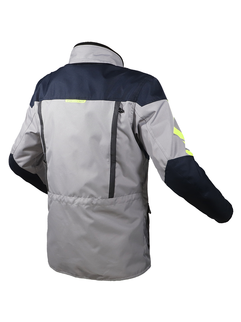 LS2 METROPOLIS EVO MAN JACKET TITANIUM YELLOW 1