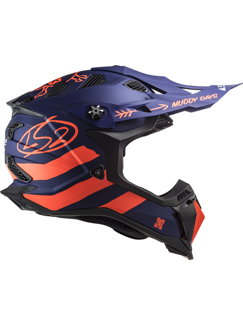 LS2 MX700 SUBVERTER CARGO MATT BLUE FLUO 4