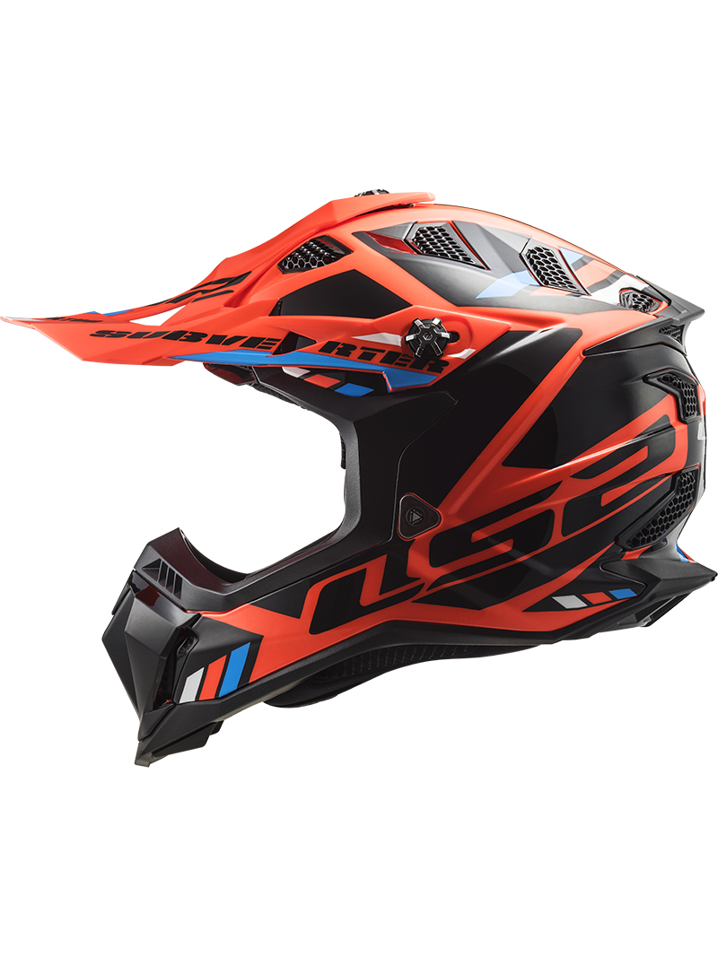 LS2 MX700 SUBVERTER EVO II STOMP FLUO ORANGE BLACK-06 1