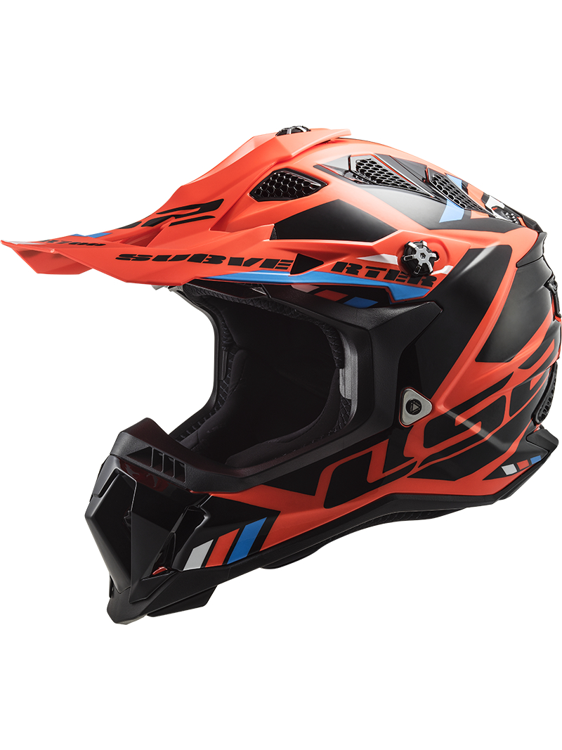 LS2 MX700 SUBVERTER EVO II STOMP FLUO ORANGE BLACK-06 LS2 MX700 SUBVERTER EVO II STOMP FLUO ORANGE BLACK-06
