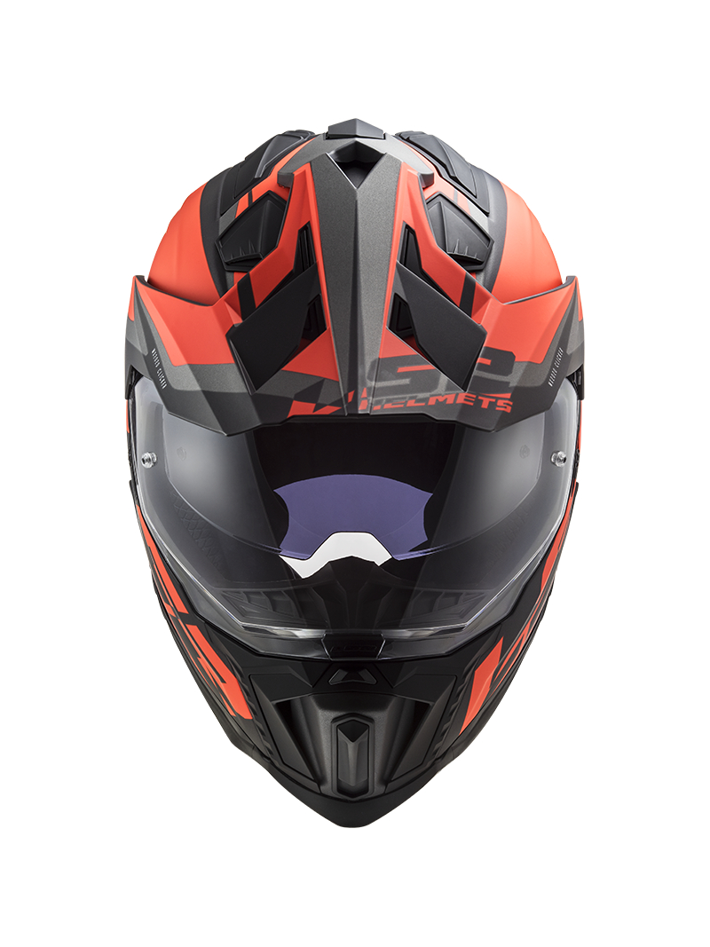 LS2 MX701 EXPLORER ALTER MATT BLACK FL.ORANGE-06 4