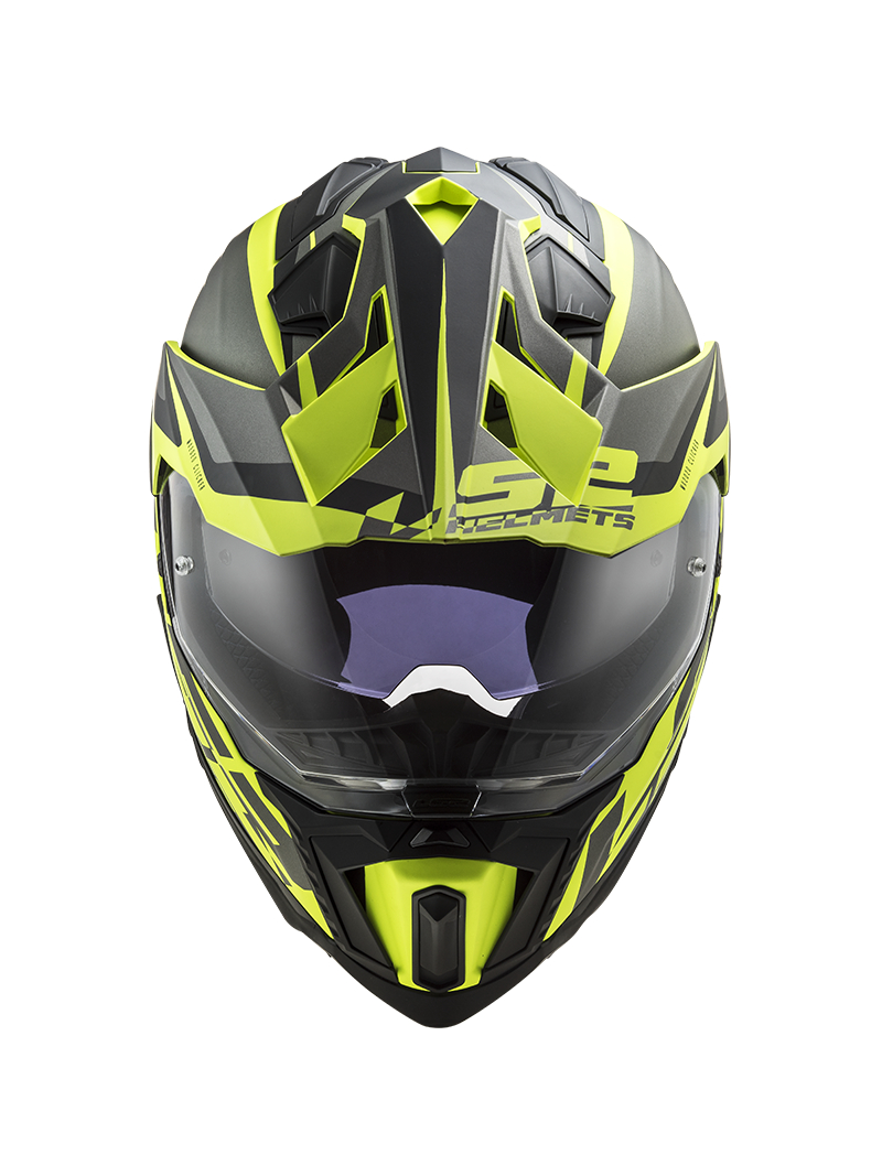 LS2 MX701 EXPLORER ALTER MATT BLACK H-V YELLOW 6 LS2 MX701 EXPLORER ALTER MATT BLACK H-V YELLOW 6
