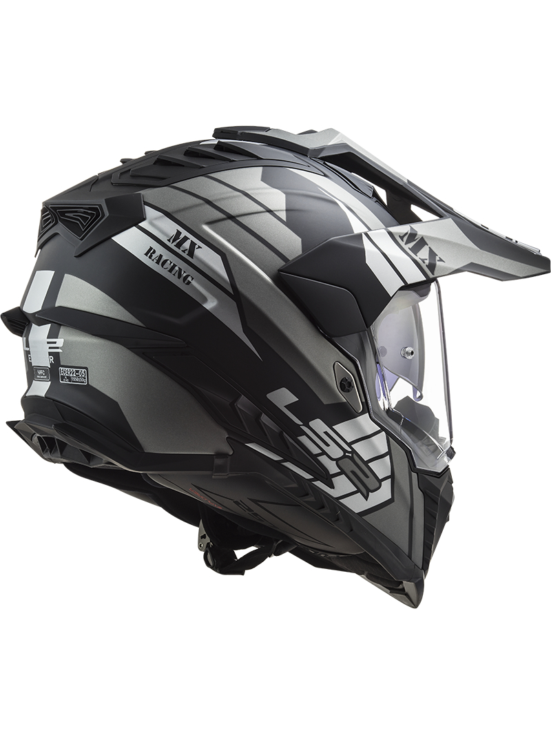 LS2 MX701 EXPLORER ATLANTIS MATT TITANIUM 3 LS2 MX701 EXPLORER ATLANTIS MATT TITANIUM 3