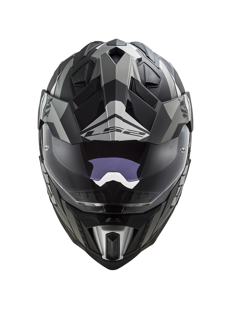 LS2 MX701 EXPLORER ATLANTIS MATT TITANIUM 4