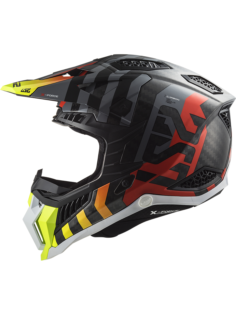 LS2 MX703 C X-FORCE BARRIER H-V YELLOW RED-06 1