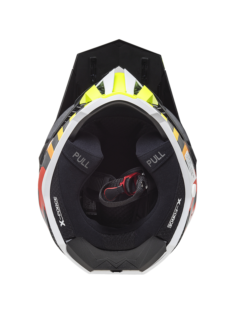 LS2 MX703 C X-FORCE BARRIER H-V YELLOW RED-06 6 LS2 MX703 C X-FORCE BARRIER H-V YELLOW RED-06 6