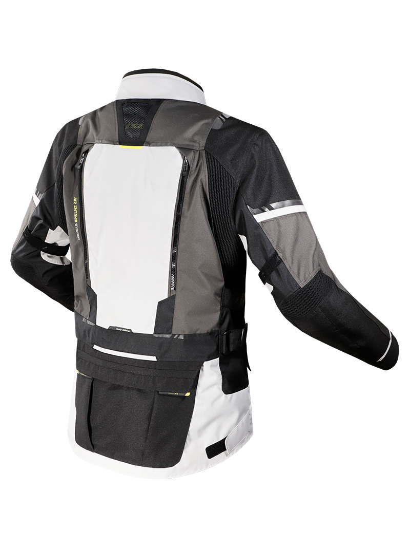 LS2 NORWAY MAN JACKET BLACK GREY YELLOW 3 LS2 NORWAY MAN JACKET BLACK GREY YELLOW 3