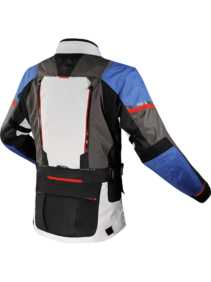 LS2 NORWAY MAN JACKET BLUE BLACK GREY RED 1