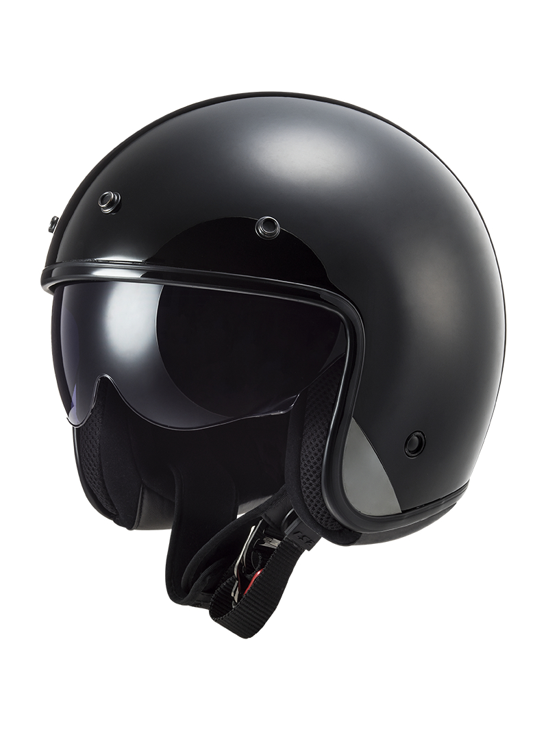 LS2 OF601 BOB SOLID MATT BLACK 1