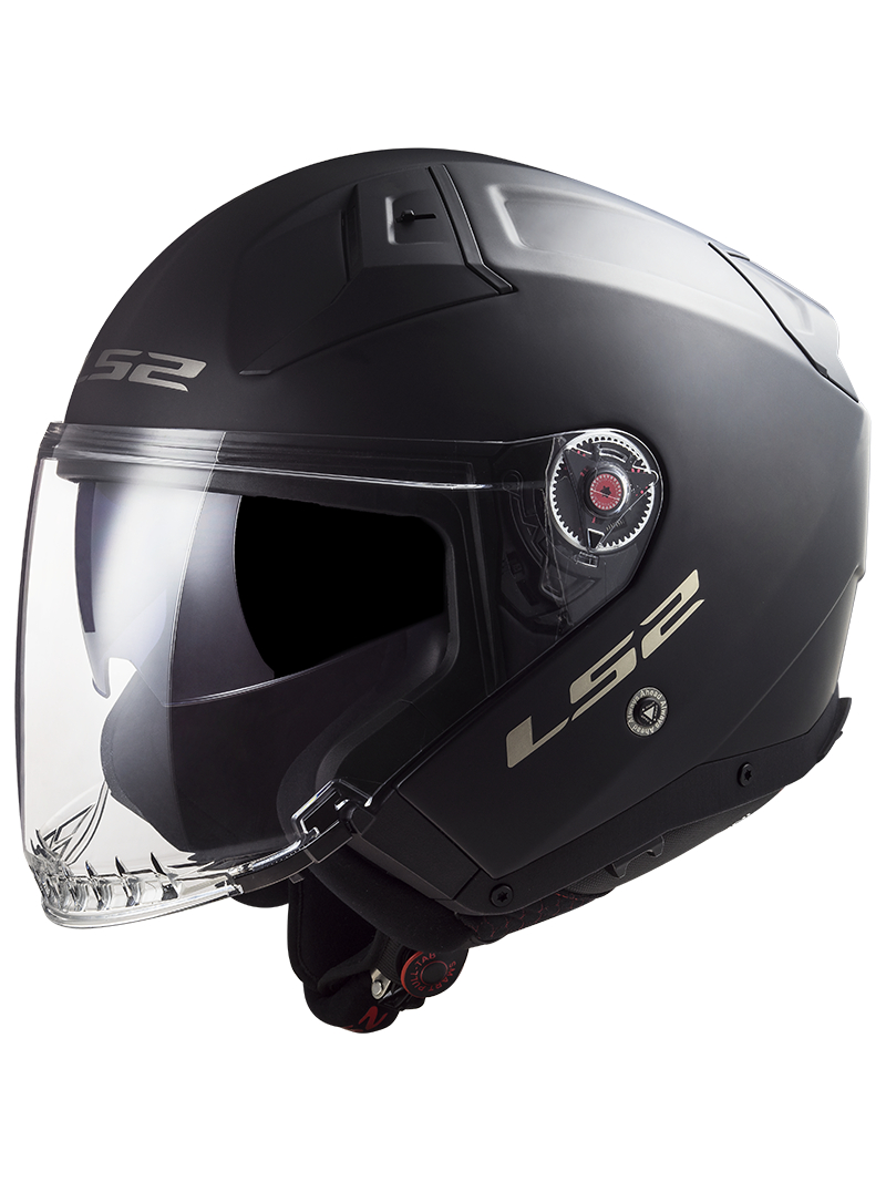 LS2 OF603 INFINITY II SOLID MATT BLACK-06 LS2 OF603 INFINITY II SOLID MATT BLACK-06
